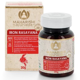 Herbal Iron Rasayana z żelazem 60 tabletek Maharishi Ayurveda