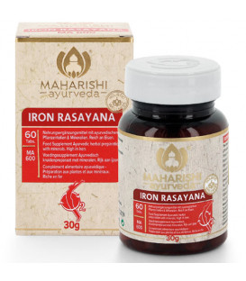 Herbal Iron Rasayana z żelazem 60 tabletek Maharishi Ayurveda