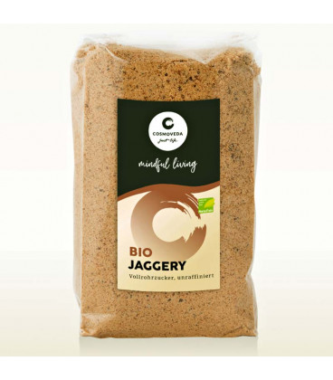 Organiczny Jagger Ajurwedyjski Cukier Trzcinowy 400g Cosmoveda