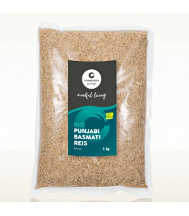 Brązowy Ryż Punjabi Basmati BIO 1kg Cosmoveda