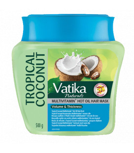 Maska do włosów tropikalny kokos zwiększająca objętość 500g Vaitika Dabur