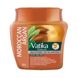 Maska do włosów ARGAN - włosy suche i trudne w układaniu, 500g. Vatika Naturals Dabur