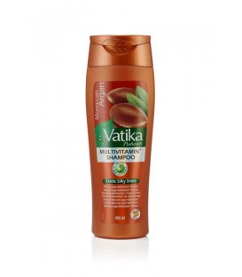 Szampon Arganowy 200ml Vatika Dabur Włosy Farbowane & Zniszczone