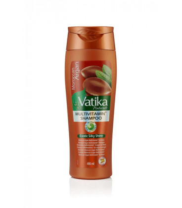 Szampon Arganowy 200ml Vatika Dabur Włosy Farbowane & Zniszczone - zdjęcie główne produktu