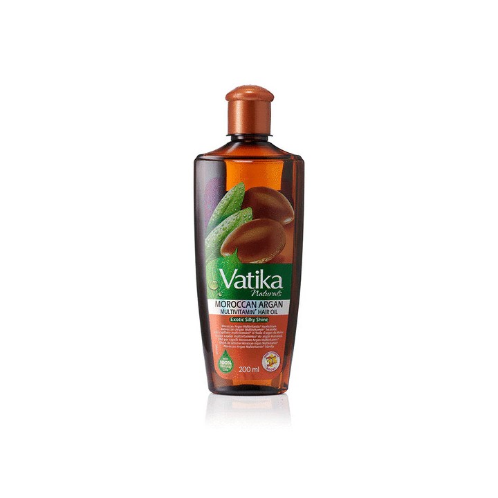 Arganowy Olejek do włosów 200ml Vatika Dabur Włosy suche i potrzebujące odżywienia
