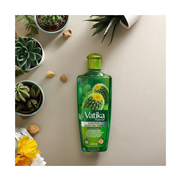 Olejek Wzbogacony Kaktusem Vatika 200ml Dabur