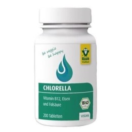 BIO Chlorella 200 tabletek (400 mg) Raab Vitalfood