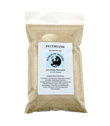 Piasek kwarcowy do spalania pod węgielki 400 g