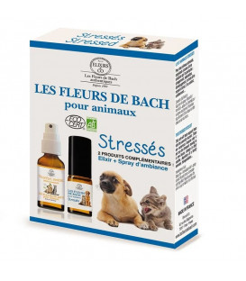 Bach flowers for stressed pets set organic -- 10/20ml