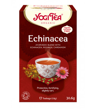 Herbata Echinacea Bio 17 torebek Yogi Tea