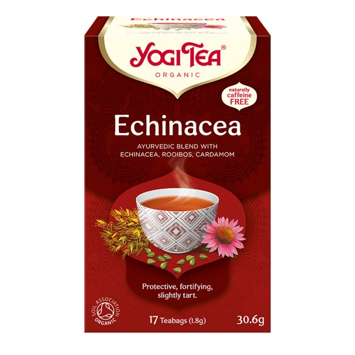 Herbata Echinacea Bio 17 torebek Yogi Tea
