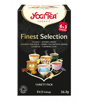 Mix Herbat Finest Selection Yogi Tea 18 torebek