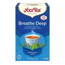 Herbata BREATHE DEEP Swobodny Oddech Yogi Tea BIO 17 torebek