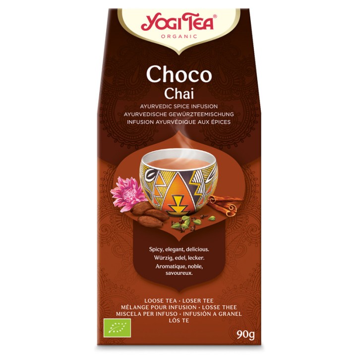 Herbata CHOCO CHAI Czekoladowy Czaj BIO Yogi Tea  90g sypana