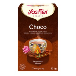 Herbata CHOCO Czekoladowa BIO 17 torebek Yogi Tea