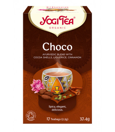 Herbata CHOCO Czekoladowa BIO 17 torebek Yogi Tea
