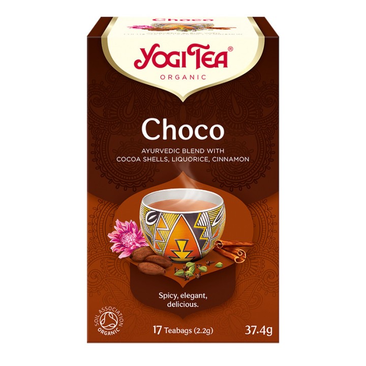 Herbata CHOCO Czekoladowa BIO 17 torebek Yogi Tea