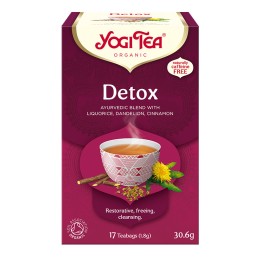 Herbata Pure Detox 17 torebek Yogi Tea Bio