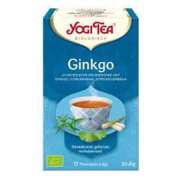 Herbata GINKGO - miłorząb japoński BIO 17 torebek Yogi Tea