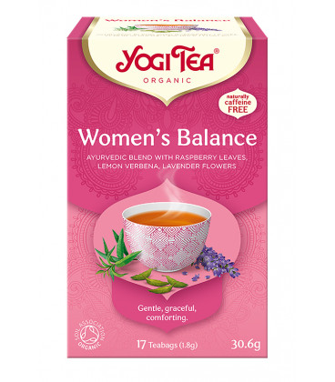 Herbata WOMEN’S BALANCE Dla Kobiety - Harmonia BIO 17 torebek Yogi Tea