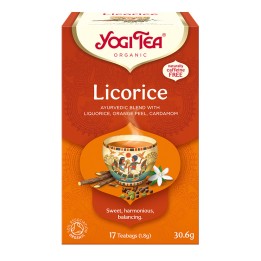 Herbata LICORICE Lukrecja BIO 17 torebek Yogi Tea
