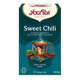 Herbata SWEET CHILI Słodka chili BIO 17 torebek Yogi Tea
