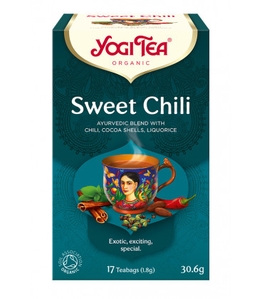 Herbata SWEET CHILI Słodka chili BIO 17 torebek Yogi Tea