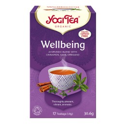 Herbata WELLBEING Dobrostan BIO 17 torebek Yogi Tea