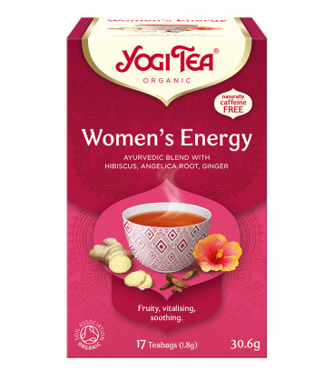 Herbata Kobieca Energia 17 torebek Yogi Tea Bio