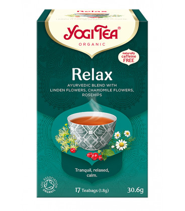 Herbata RELAX Relaks BIO 17 torebek Yogi Tea