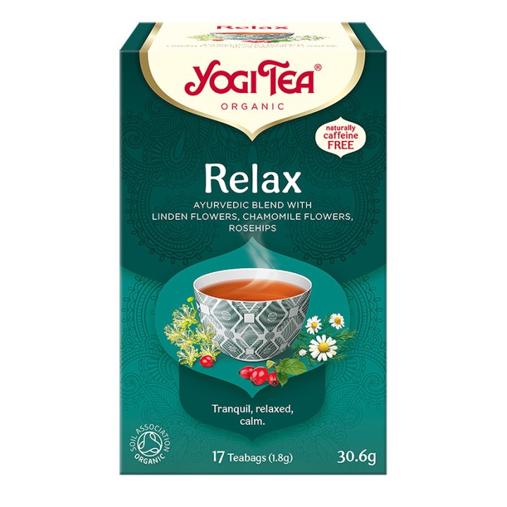 Herbata RELAX Relaks BIO 17 torebek Yogi Tea