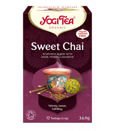 Herbata Sweet Chai 17 torebek Yogi Tea Bio