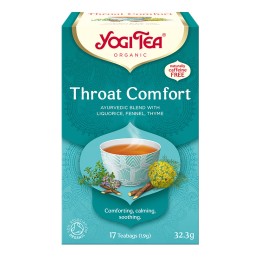 Herbata na podrażnione gardło 17 torebek Yogi tea Bio