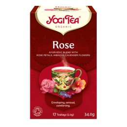 Herbata ROSE Różana BIO 17 torebek Yogi Tea