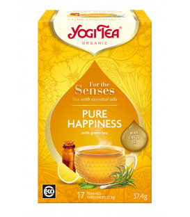 Herbata PURE HAPPINESS Czysta radość BIO 17 torebek YOGI TEA