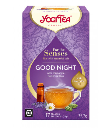 Herbata GOOD NIGHT Spokojna noc BIO 17 torebek YOGI TEA