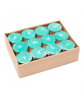 T-lights stearin patchouli scented 4x2 cm