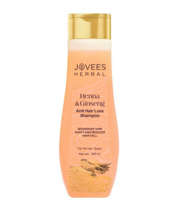 Szampon Henna & Żeń szeń Anti Hair Loss Włosy Wypadające 250ml Jovees