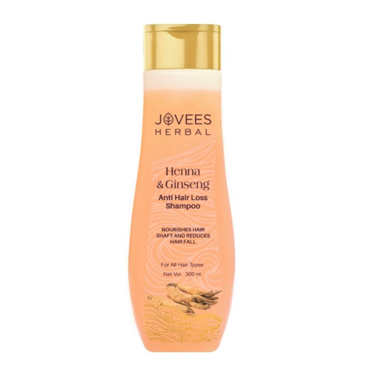 Szampon Henna & Żeń szeń Anti Hair Loss Włosy Wypadające 250ml Jovees