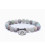 Mala/bracelet amazon stone elastic with Buddha 0.8 cm