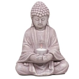 Buddha with candle holder 1020 g 20x14x28 cm
