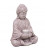 Buddha with candle holder 1020 g 20x14x28 cm
