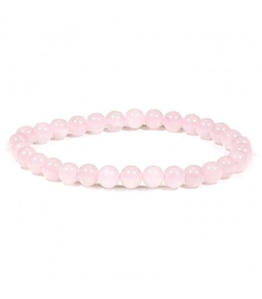 Bracelet rose quarz ±0.5cm