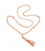 Mala pink aventurine with tassel 0.8cm