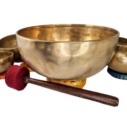 Misa tybetańska grająca Nirmala - 1750-2000 g - średnica 25 cm