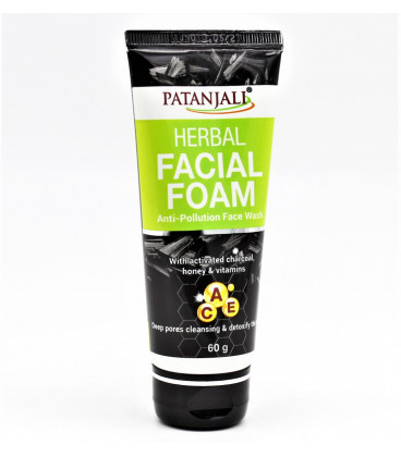 Pianka do mycia twarzy z węglem aktywnym 50ml PATANJALI