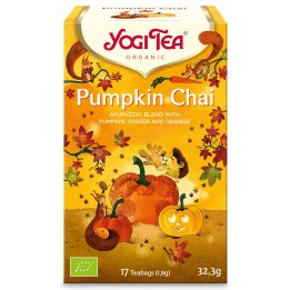 PUMPKIN CHAI Czaj z dynią BIO YOGI TEA 17x1,9 g