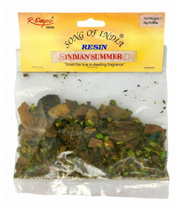 25 g. Indian Summer Natural Resin in Hanging Pouch REP-IS
