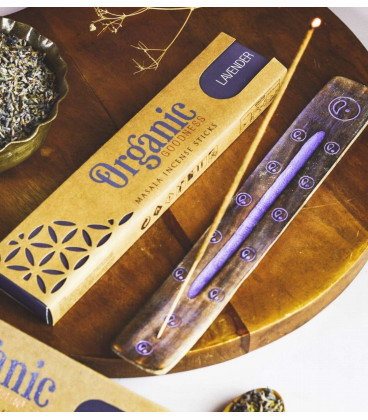 Kadzidła Masala w patyczkach - zapach LAVENDER, 15 g. Organic Goodness