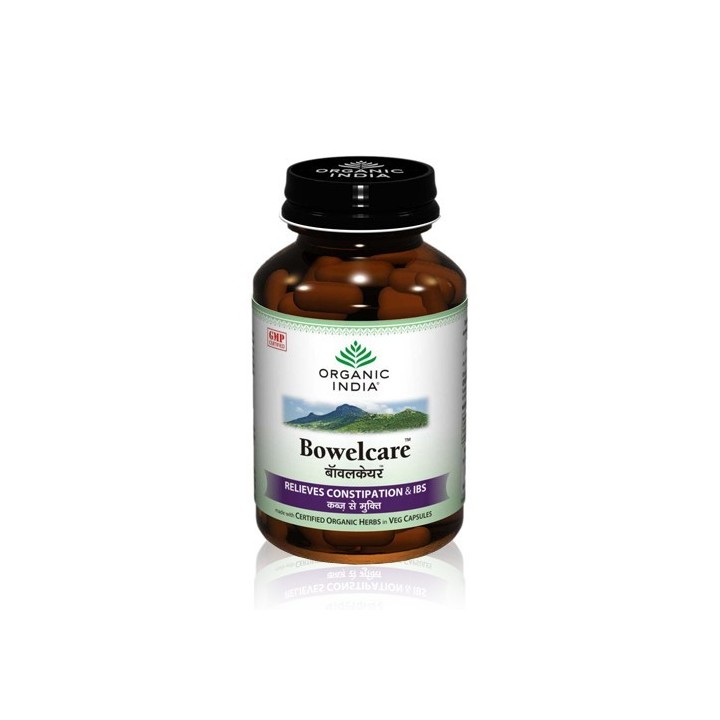 Bowelcare Organic India 60 kaps suplement diety IBS EU